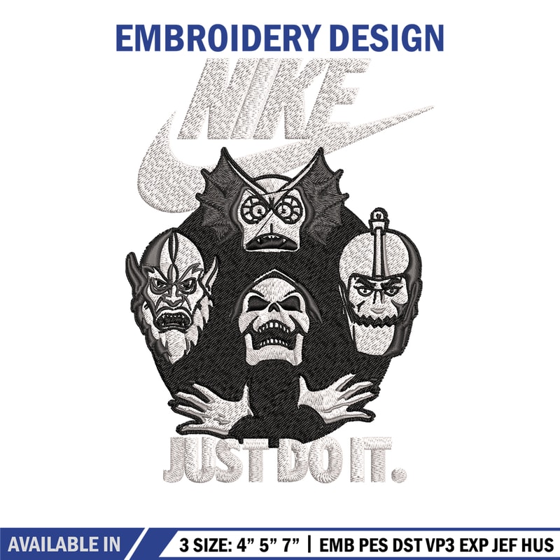 Bo-He-Man-ian Rhapsody Nike Embroidery design, Cartoon Embroidery, Logo Nike design, Embroidery file, Instant download..jpg