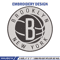 Brooklyn Nets Basketball embroidery design, NBA embroidery,Sport embroidery, Logo sport embroidery, Embroidery design.jpg