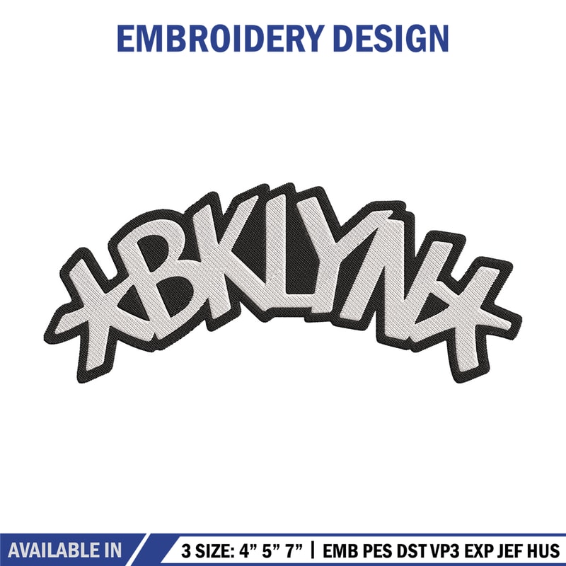 Brooklyn Nets logo embroidery design, NBA embroidery, Sport embroidery, Logo sport embroidery, Embroidery design..jpg