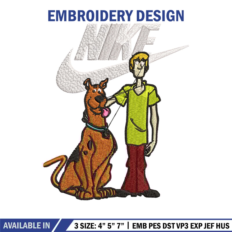 Cartoon Nike Embroidery design, Cartoon funny Embroidery, Nike design, Embroidery file, logo shirt, Instant download.jpg
