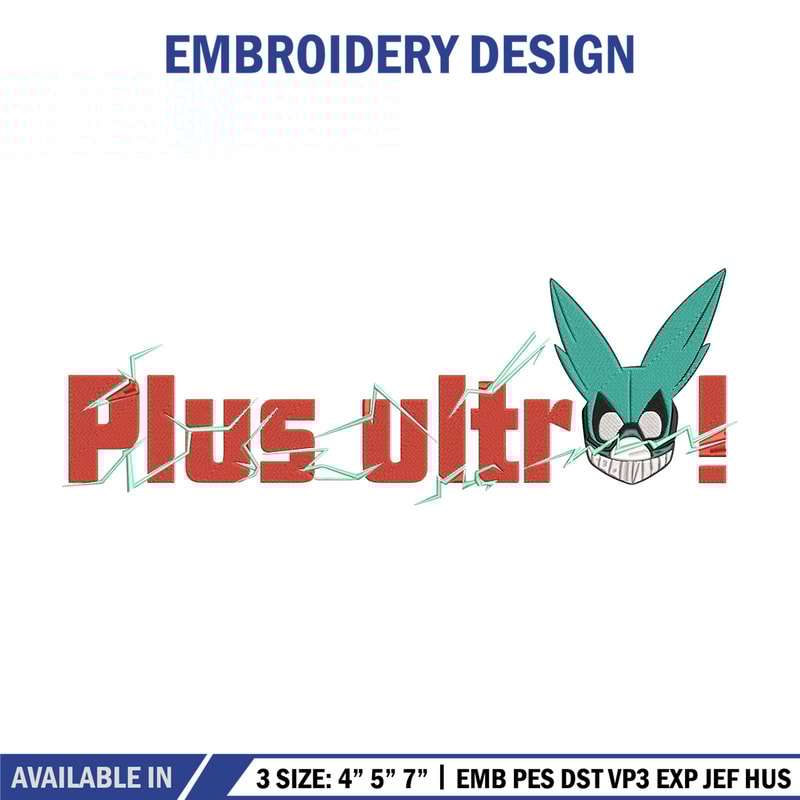 Deku logo Embroidery Design, My hero academia Embroidery, Embroidery File, Anime Embroidery,Anime shirt,Digital download.jpg