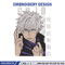 Gojo poster Embroidery Design, Jujutsu Embroidery, Embroidery File, Anime Embroidery, Anime shirt, Digital download.jpg