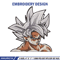 Goku mui Embroidery Design, Dragonball Embroidery, Embroidery File, Anime Embroidery, Anime shirt, Digital download.jpg