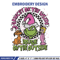Grinch on the inside Embroidery Design, Grinch Embroidery, Embroidery File, Chrismas Embroidery, Digital download.jpg