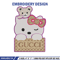 Gucci hello kitty Embroidery Design, Kitty Embroidery, Embroidery File, Gucci Embroidery, Anime shirt, Digital download.jpg