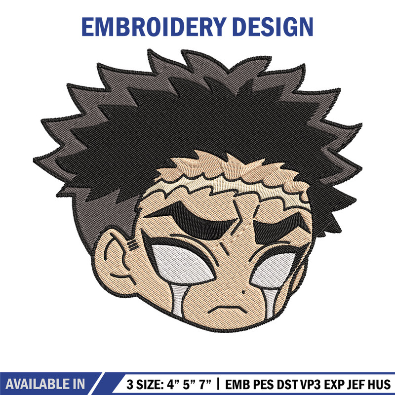 Gyomei sticker Embroidery Design, Demon slayer Embroidery, Embroidery File, Anime Embroidery, Digital download.jpg