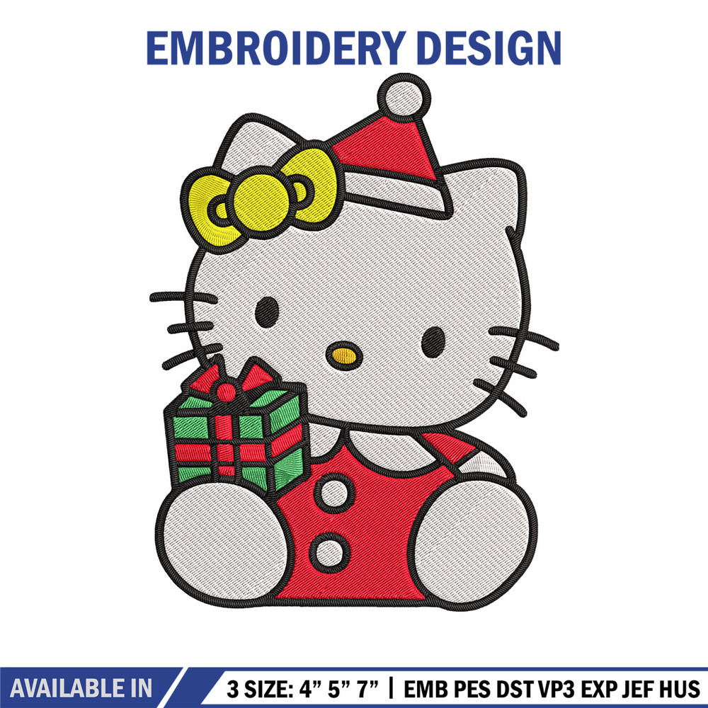 Hello kitty chrismas Embroidery Design,Kitty Embroidery,Embroidery File, Anime Embroidery, Anime shirt, Digital download.jpg