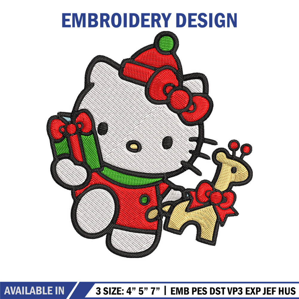 Hello kitty chrismas Embroidery Design,Kitty Embroidery,Embroidery File,Chrismas Embroidery,Anime shirt,Digital download.jpg