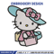 Hello kitty shopping Embroidery Design, Hello kitty Embroidery, Embroidery File, Anime Embroidery, Digital download.jpg