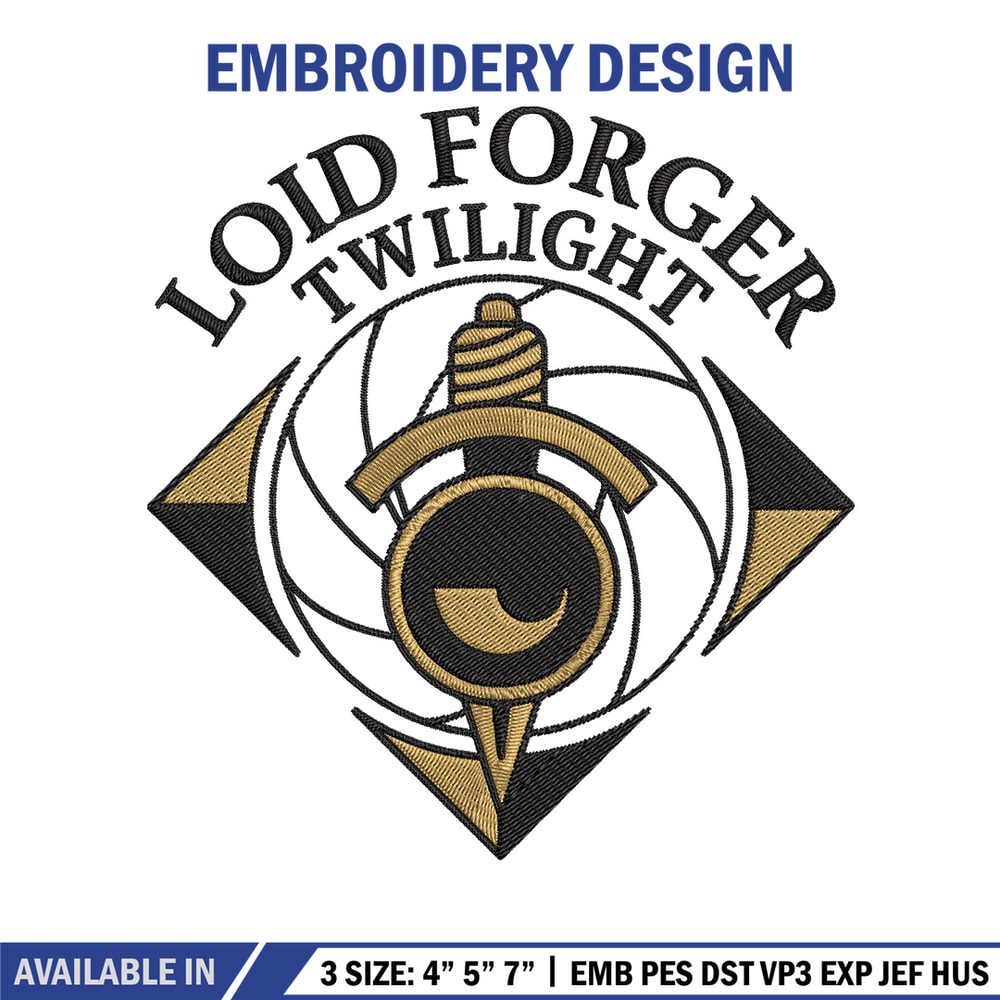Loid forger Embroidery Design, Spy x family Embroidery, Embroidery File,Anime Embroidery, Anime shirt, Digital download.jpg
