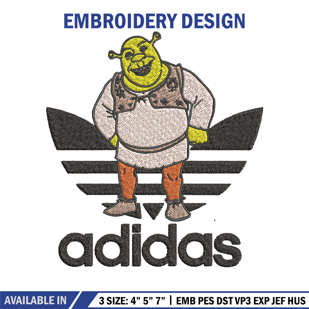 Monster adidas Embroidery Design, Adidas Embroidery, Embroidery File, Brand Embroidery, Logo shirt, Digital download.jpg