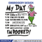 My day Im booked Embroidery Design, Grinch Embroidery, Embroidery File, Chrismas Embroidery, Digital download.jpg