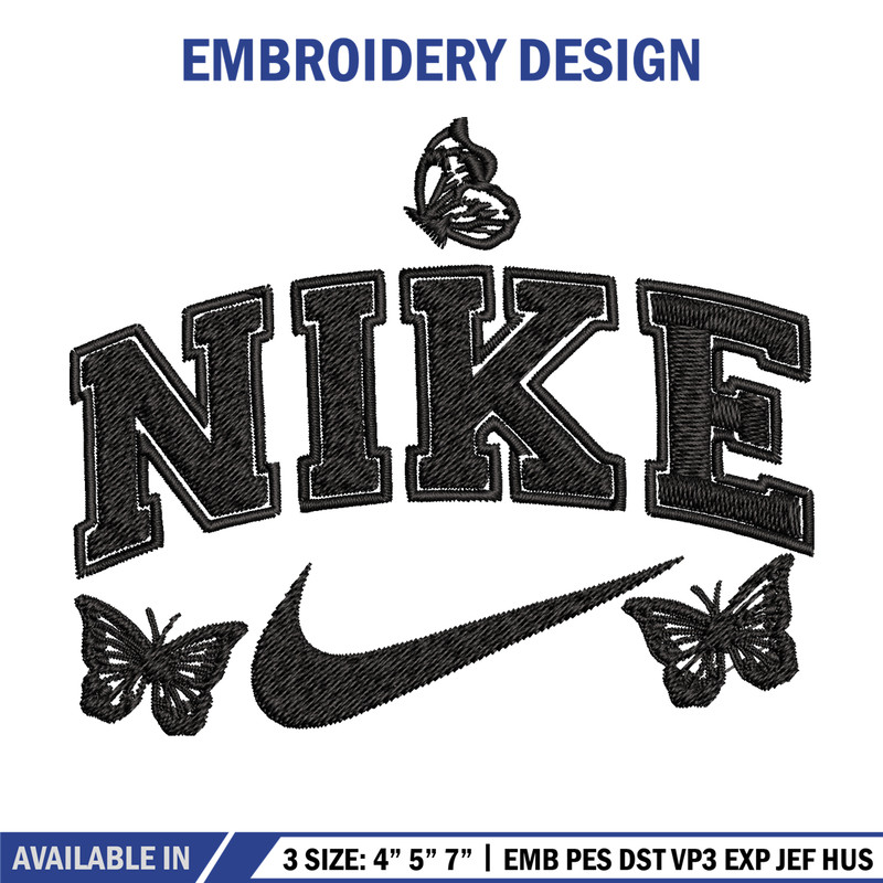 Nike butterfly Embroidery design, Nike butterfly Embroidery, Embroidery File, Nike design, logo shirt, Digital download..jpg
