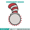 Cat In The Hat Embroidery Design, Cat In The Hat Embroidery, Embroidery File, logo shirt, Digital download..jpg