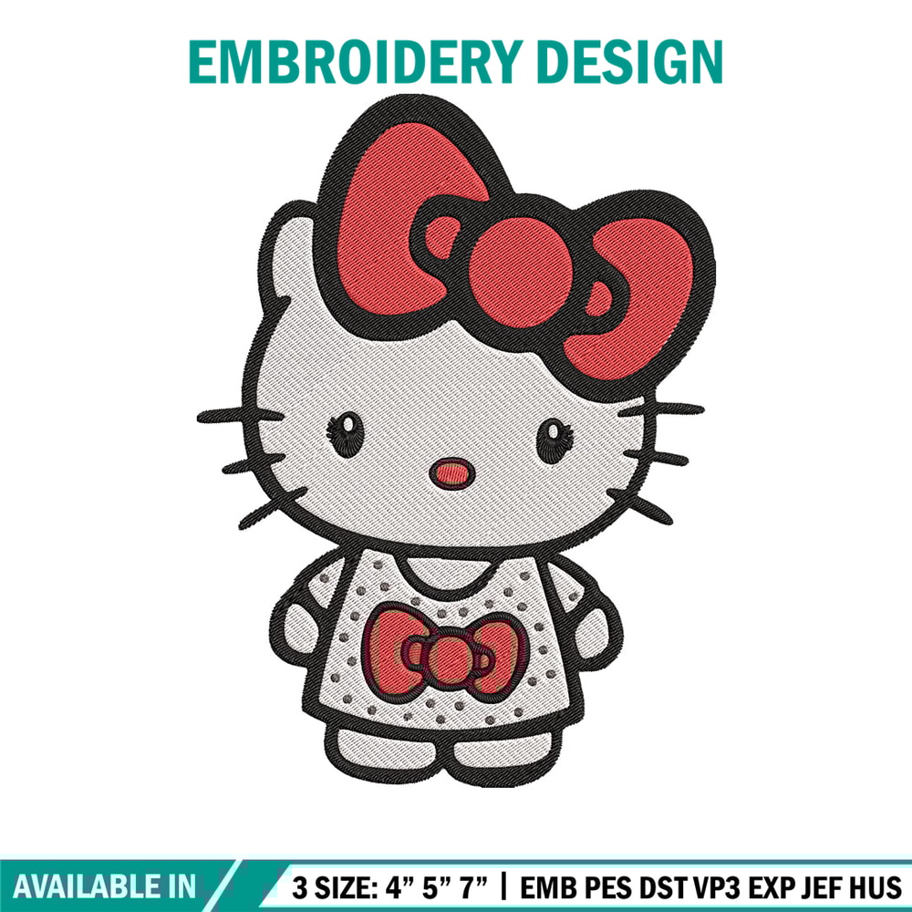 Hello kitty cute Embroidery Design,Hello kitty Embroidery,Embroidery File,Anime Embroidery,Anime shirt, Digital download.jpg