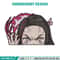 Nezuko demon Peeker Embroidery Design, Demon slayer Embroidery, Embroidery File, Anime Embroidery, Digital download.jpg
