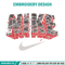 Nike design Embroidery Design, Logo Embroidery, Embroidery File, Nike Embroidery, Anime shirt, Digital download..jpg