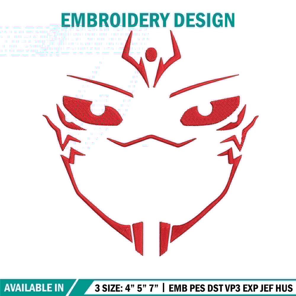 Sukuna face Embroidery Design,Jujutsu Embroidery, Embroidery File, Anime Embroidery, Anime shirt, Digital download..jpg