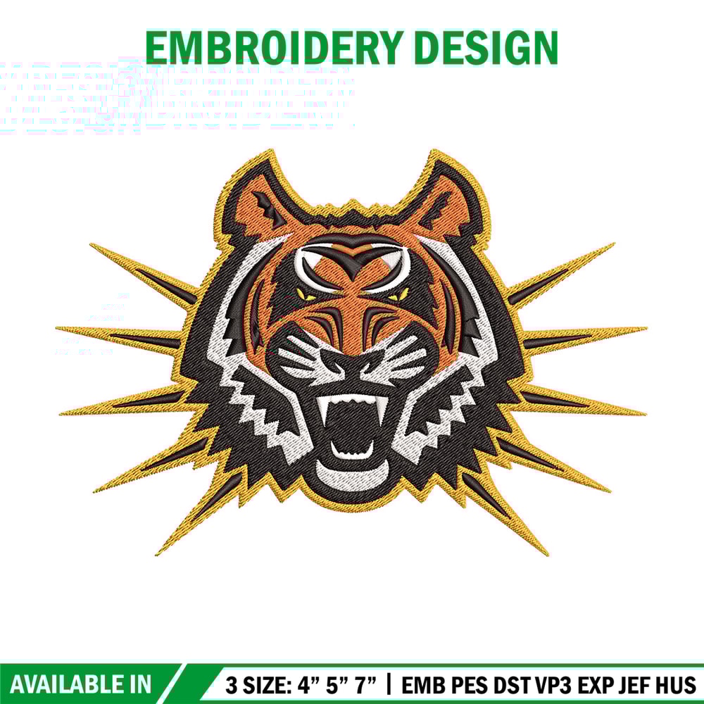 Frederick Douglass logo embroidery design, College embroidery,Sport embroidery, logo sport embroidery, Embroidery design.jpg