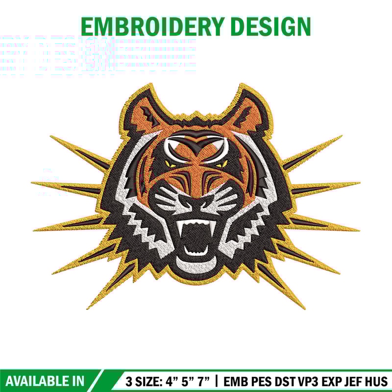 Frederick Douglass logo embroidery design, College embroidery,Sport embroidery, logo sport embroidery, Embroidery design.jpg