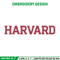 Harvard logo embroidery design, College embroidery, Sport embroidery, logo sport embroidery, Embroidery design.jpg