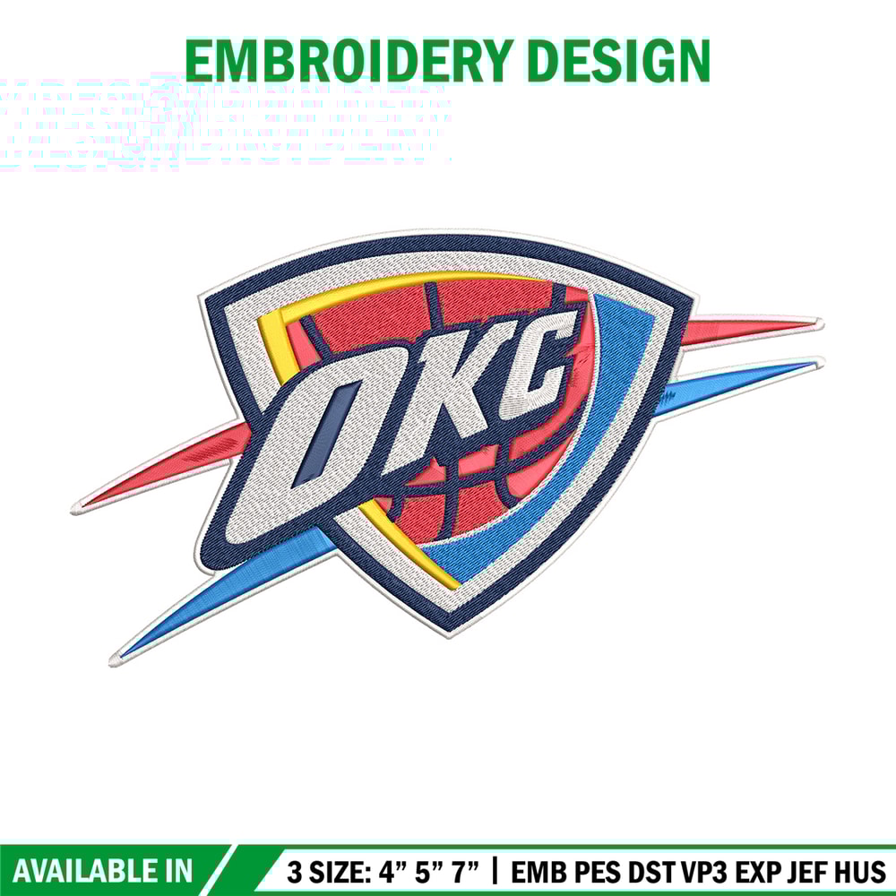 Oklahoma Thunder logo embroidery design,NBA embroidery, Sport embroidery, Embroidery design, Logo sport embroidery.jpg
