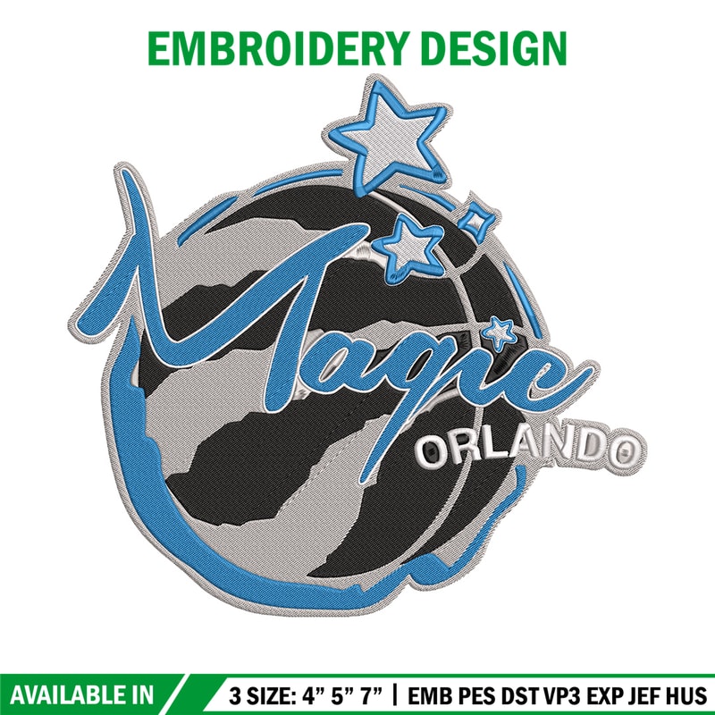 Orlando Magic logo embroidery design, NBA embroidery,Sport embroidery, Embroidery design, Logo sport embroidery.jpg