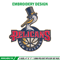 Orleans Pelicans logo embroidery design, NBA embroidery, Sport embroidery, Logo sport embroidery, Embroidery design.jpg