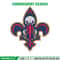 Orleans Pelicans mascot embroidery design,NBA embroidery, Sport embroidery, Embroidery design, Logo sport embroidery.jpg