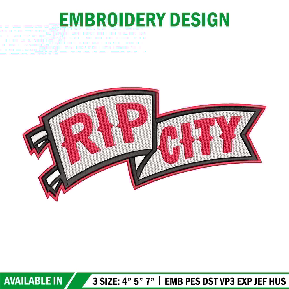 Portland Trail Blazres logo embroidery design,NBA embroidery, Sport embroidery, Embroidery design, Logo sport embroidery.jpg