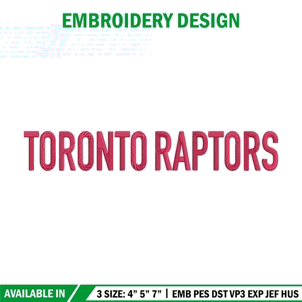 Toronto Raptors logo embroidery design, NBA embroidery,Sport embroidery, Embroidery design, Logo sport embroidery.jpg