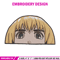 Armin Peeker Embroidery Design, Aot Embroidery, Embroidery File, Anime Embroidery, Anime shirt, Digital download.jpg