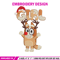 Bingo girl Embroidery Design, Bluey Embroidery, Embroidery File, Chrismas Embroidery, Anime shirt, Digital download.jpg