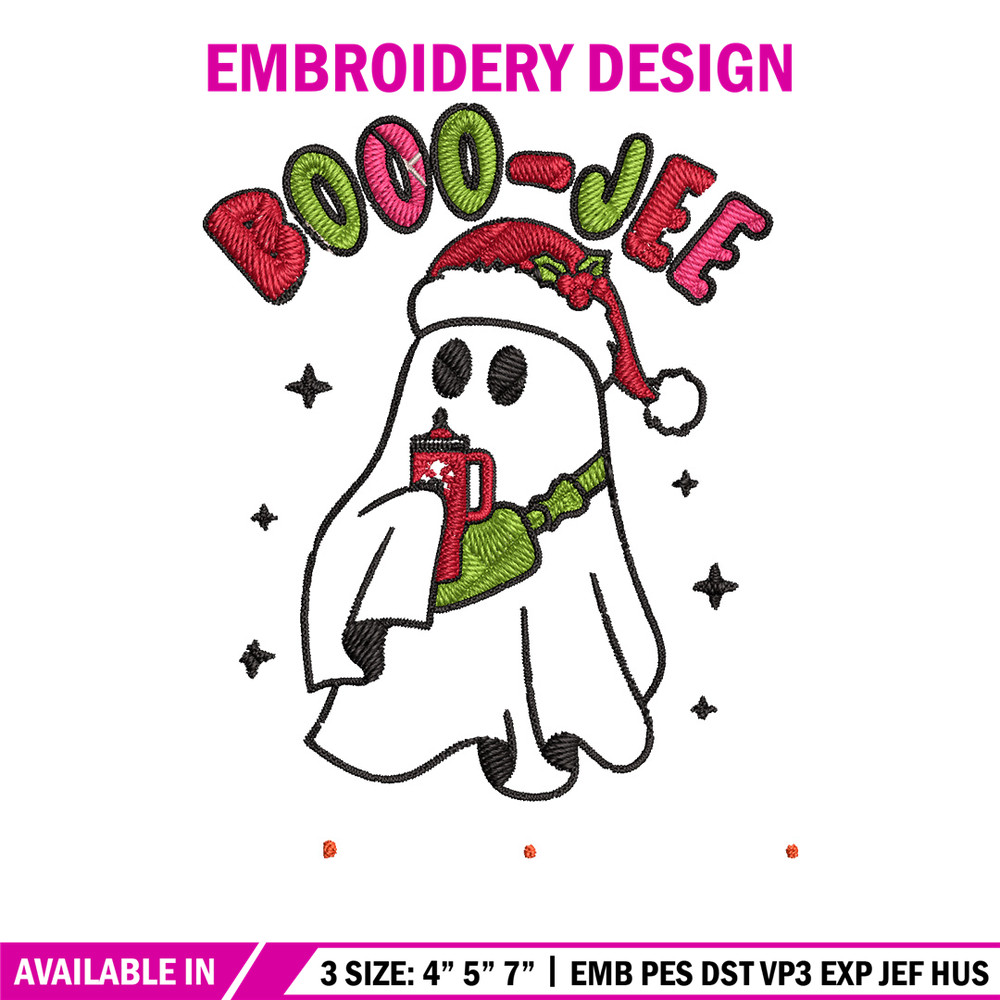 Boo jee chrismas Embroidery Design, Chrismas Embroidery, Embroidery File, Anime Embroidery, Anime shirt,Digital download.jpg