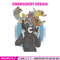 CN character Embroidery Design, CN cartoon Embroidery, Embroidery File, Anime Embroidery, Anime shirt, Digital download.jpg