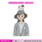 Cute girl Embroidery Design, Cartoon Embroidery, Embroidery File, Anime Embroidery, Anime shirt, Digital download.jpg
