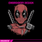 Deadpool poster Embroidery Design, Deadpool Embroidery, Embroidery File, Anime Embroidery, Anime shirt, Digital download.jpg