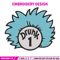 Drunk 1 Embroidery Design, Dr Seuss Embroidery, Embroidery File, logo shirt, Embroidery design, Digital download..jpg
