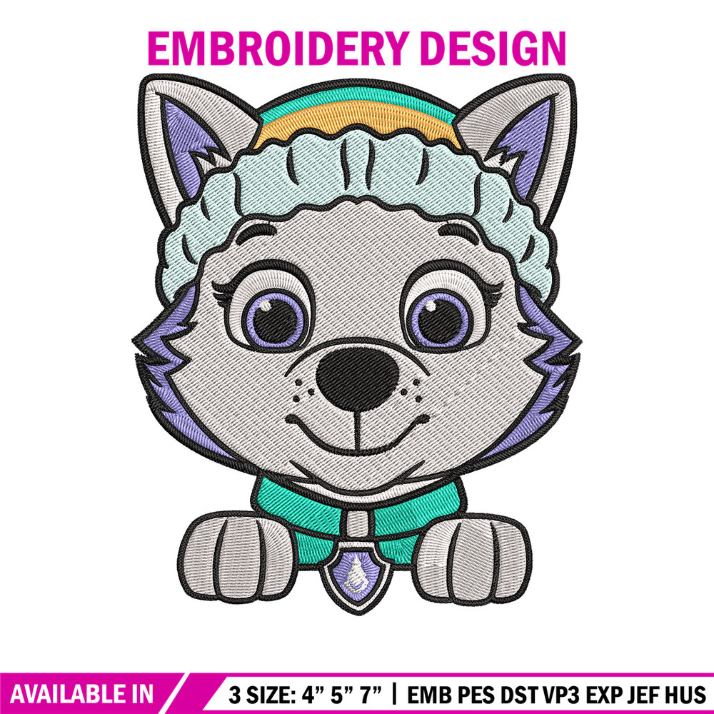 Everest Dog Embroidery Design, Paw Patrol Embroidery, Embroidery File,Anime Embroidery, Anime shirt,Digital download..jpg