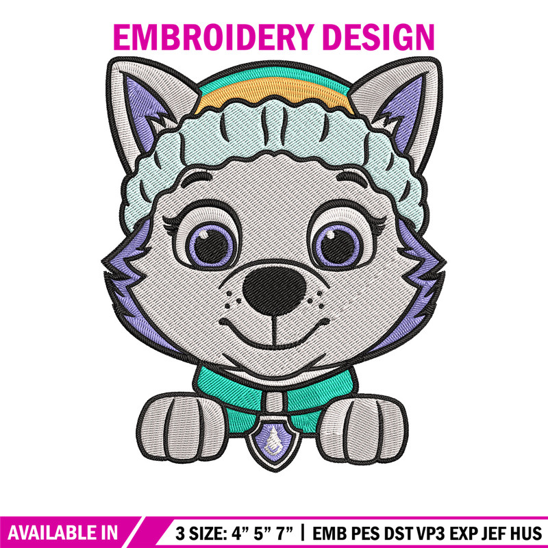 Everest Dog Embroidery Design, Paw Patrol Embroidery, Embroidery File,Anime Embroidery, Anime shirt,Digital download..jpg