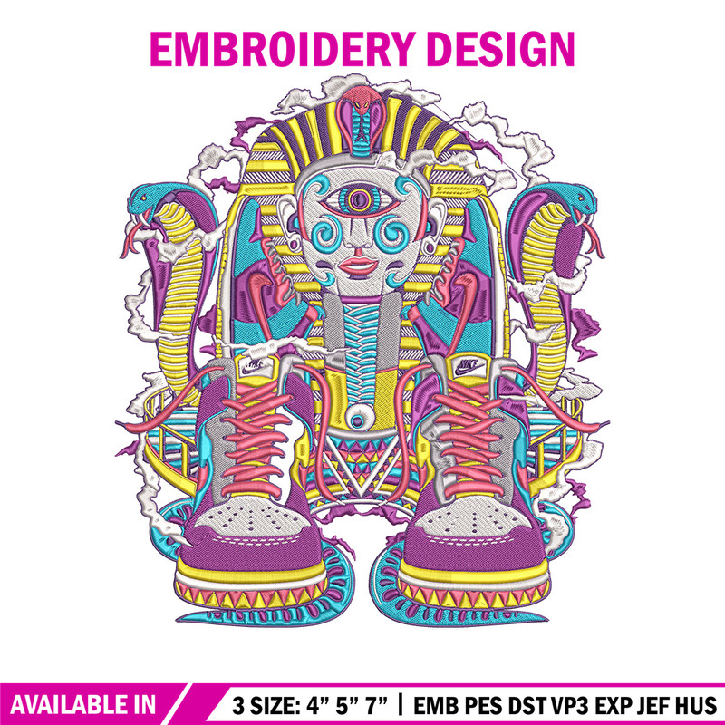 Foot Locker poster Embroidery Design, Foot Locker Embroidery, Embroidery File, Nike Embroidery, Anime shirt.jpg