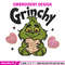 Grinchy cute Embroidery Design, Grinch Embroidery, Embroidery File, Chrismas Embroidery, Anime shirt,Digital download.jpg