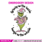 Grinchy Embroidery Design, Grinch Embroidery, Embroidery File, Chrismas Embroidery, Anime shirt,Digital download..jpg