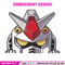Gundam Peeker Embroidery Design, Gundam Embroidery, Embroidery File, Anime Embroidery, Anime shirt, Digital download..jpg