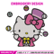 Hello kitty Peeker Embroidery Design, Hello kitty Embroidery, Embroidery File, Anime Embroidery, Digital download.jpg