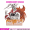 Ichigo demon Embroidery Design, Bleach Embroidery, Embroidery File, Anime Embroidery, Anime shirt, Digital download.jpg