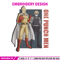 Saitama x genos Embroidery Design, One punch man Embroidery, Embroidery File, Anime Embroidery, Anime shirt.jpg