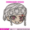 Tengen sticker Embroidery Design, Demon slayer Embroidery, Embroidery File, Anime Embroidery, Digital download.jpg