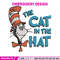 The Cat in the Hat Embroidery Design, Dr Seuss Embroidery, Embroidery File, Embroidery design, Digital download.jpg