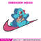 Totodile x nike Embroidery Design, Pokemon Embroidery, Embroidery File, Nike Embroidery, Anime shirt, Digital download.jpg